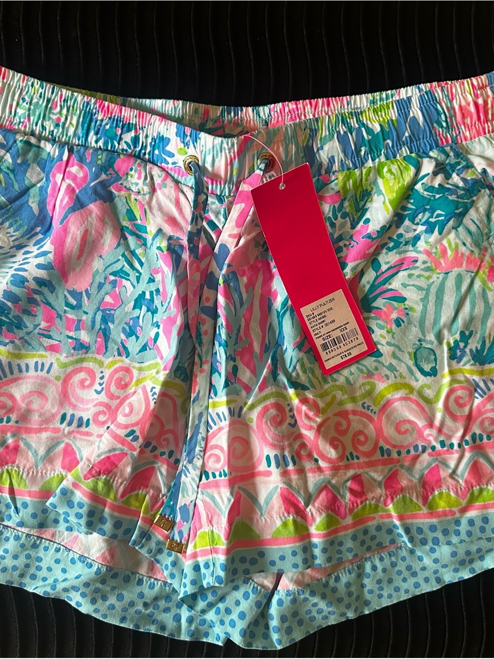 Lilly Pulitzer Drawstring Shorts - Pink Multi